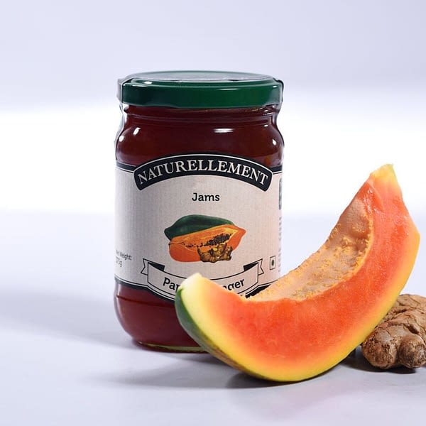 Papaya jam with Ginger
